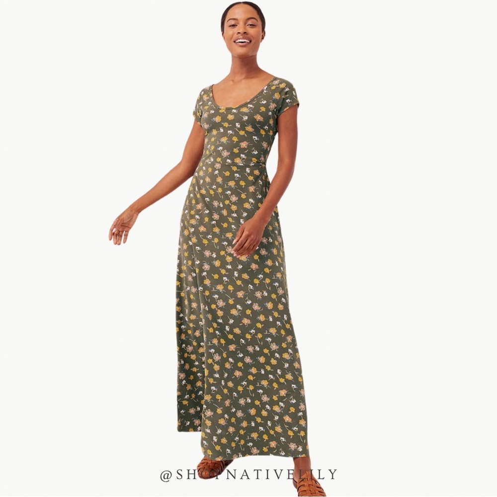 Pact Women's Floral Maxi Dress
